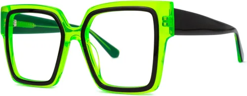 VOOGLAM Gafas cuadradas de gran tamaño con bloqueo de luz azul para mujeres y hombres, anti fatiga ocular UV Huffman