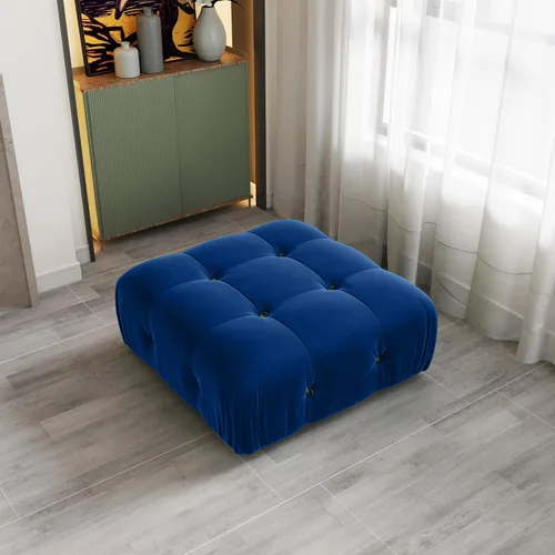 Miniatura 27 de WJShome Sofá modular modular de 103.95 pulgadas, sofá convertible de terciopelo de 3 plazas minimalista para sala de estar, sofá moderno y grande