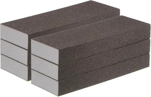 Miniatura 9 de HARFINGTON Bloques de esponja de lijado grueso, bloque de lijado de espuma de grano 80-100 para pulir la cocina de metal de madera de yeso