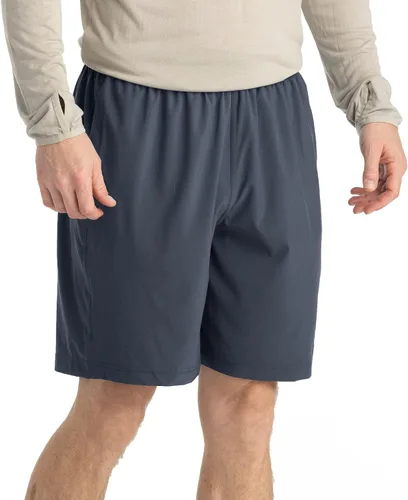 Free Fly Pantalones cortos Breeze para hombre, entrepierna de 8 pulgadas, de secado rápido, ligeros, con protección solar UPF 50+