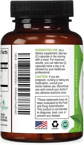 Miniatura 8 de Extracto de té verde 98% EGCG estandarizado – 3 veces de fuerza para energía natural – Auxiliar cardíaco con polifenoles – cafeína suave, fabricado