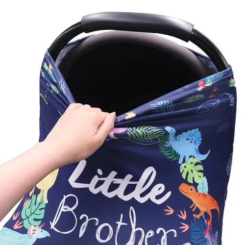Miniatura 7 de Funda de asiento de automóvil para bebé, para niños, toldo de asiento de automóvil Little Brother, fundas de lactancia multiusos, cubierta de hermano