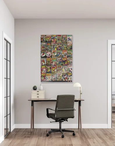 Miniatura 6 de POSTER STOP ONLINE Marvel Comics - Póster impreso (collage de 36 portadas clásicas de Marvel Comics) (tamaño: 24 x 36 pulgadas) (póster laminado)