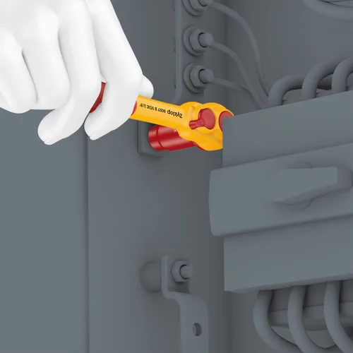 Miniatura 5 de WERA 05004966001 8007 B VDE Zyklop Trinquete, aislado, con palanca de interruptor, con accionamiento de 3/8", 3/8" x 8.740 in