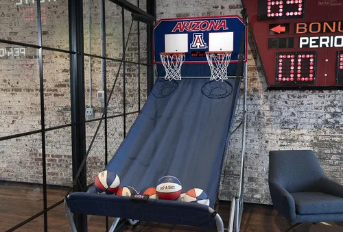 Miniatura 3 de Pop-A-Shot - Home Dual Shot with NCAA Graphics l Sensor Scoring l 16 Game Modes l 7 Balls l Foldable Storage l for All NCAA Fans