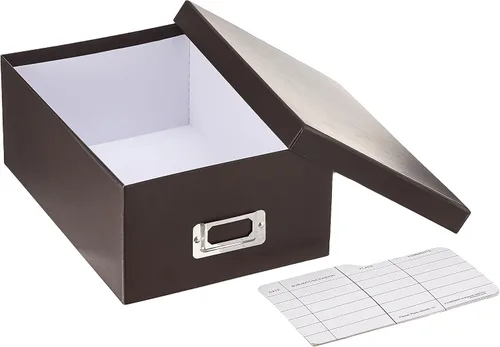 Miniatura 3 de Caja para almacenar fotos, color morado de Pioneer Photo Albums B-1S Marrón Oscuro