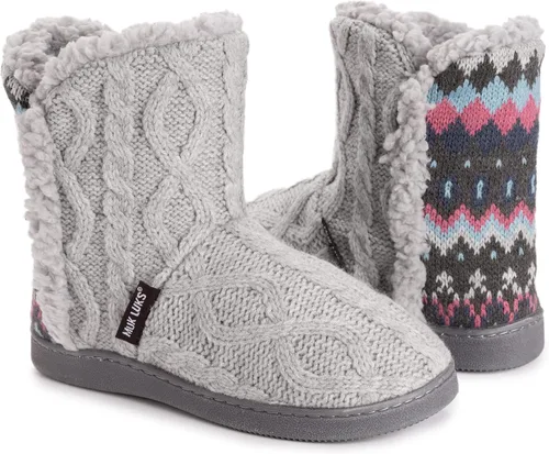 Miniatura 7 de MUK LUKS Pantuflas Cheyenne para mujer