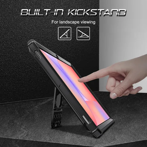 Miniatura 3 de Fintie Estuche a prueba de golpes para Samsung Galaxy Tab S10 Lite/ S10 FE/ S9 FE 5G 10.9 Pulgadas/Tab S9 11 Pulgadas, Tuatara Protector de pantalla