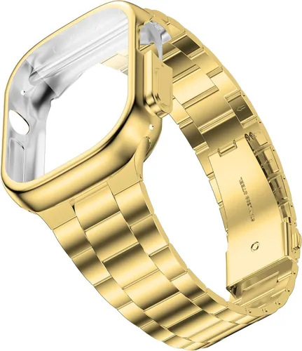 Miniatura 10 de Wolait Compatible con Apple Watch Band de 1.929 in 1.811 in 1.772 in 1.732 in 1.654 in 1.496 in 1.575 in 1.614 in, correas de acero inoxidable