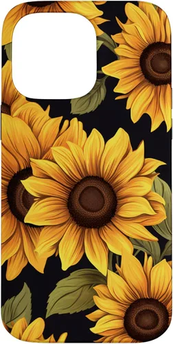 Miniatura 21 de Funda para iPhone 13 Pro Max Aesthetic Sunflowers y Wild Flower