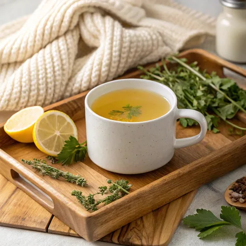 Miniatura 3 de Polvo de Caldo de Hueso de Pollo 24K de Kroma - Paquete de 7, 7 Porciones – Caldo de Hueso Orgánico Rico en Proteínas – Caldos Instantáneos