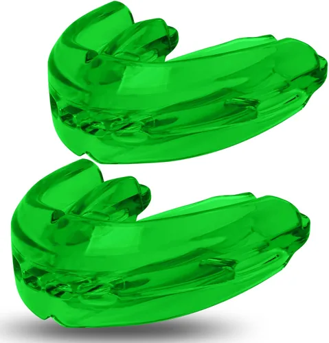 Miniatura 8 de 2 protectores bucales deportivos para adultos jóvenes, protectores bucales para aparatos ortopédicos, protectores bucales de lucha libre