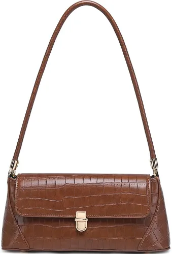 Miniatura 19 de WSRYDJDL Bolsos de hombro para mujer, bolso vintage retro clásico pequeño, lindo bolso de mano