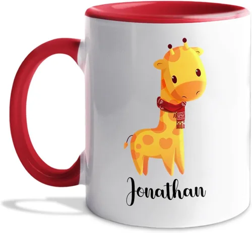 Miniatura 8 de Taza de café de Papá Noel con nombre personalizado – Taza de Papá Noel personalizada, 11 onzas y 15 onzas, bonita taza de cerámica blanca regalo