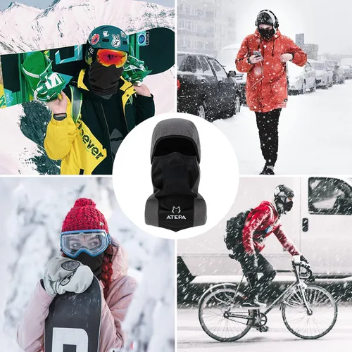 Miniatura 7 de ATEPA Balaclava Men Thermal Winter Windproof Ski Face Mask