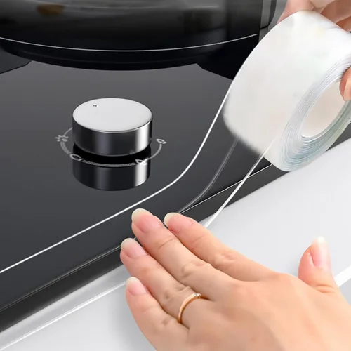 Cinta de Calafateo Autoadhesiva, Cinta de Calafateo para Baño Tira Selladora Tira de Calafateo, Cinta de Sellado Impermeable de Calafateo para Baño,