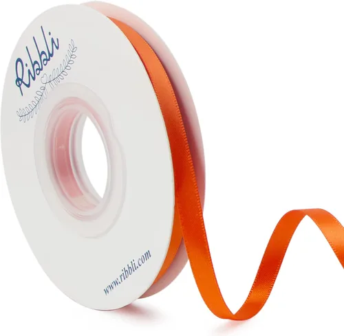 Miniatura 156 de Ribbli - Cinta de satén de doble cara dorada, 1 pulgada x 25 yardas, uso para ramo de lazos, envoltura de regalos, decoración de boda Dorado
