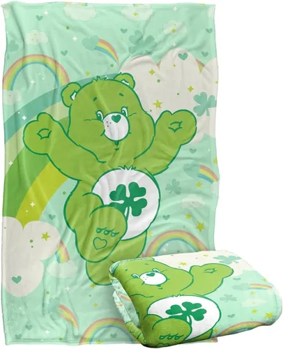 Miniatura 10 de Care Bears - Manta de 36 x 58 pulgadas, diseño de osos y arco iris, tacto sedoso, súper suave