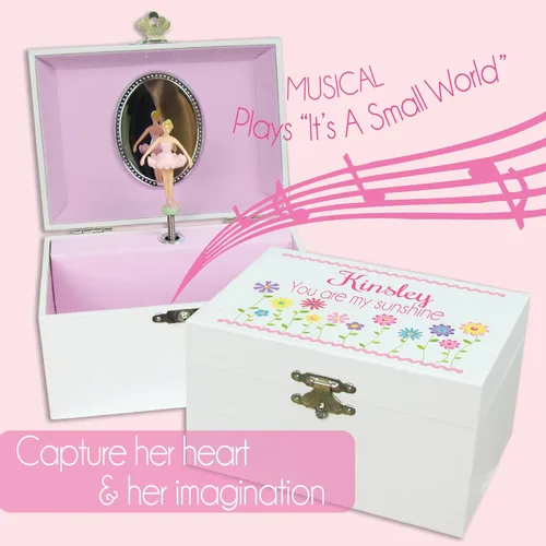 Miniatura 7 de MyBambino - Joyero musical personalizado de castillo de invierno
