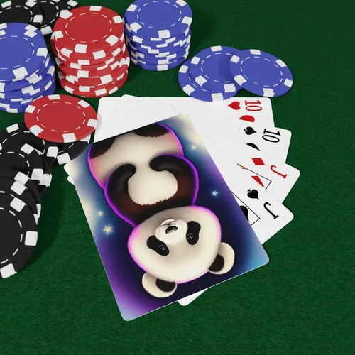 Miniatura 3 de Brian Bula Cartas de póquer de naipes de panda lindo con lindas tarjetas de oso panda