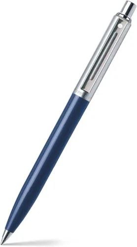 Miniatura 18 de Sheaffer Sentinel Bolígrafo Negro de Punta de Bola con Ribete Cromado