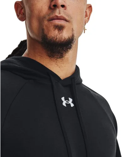 Miniatura 4 de Under Armour Rival - Sudadera de vellón con capucha para hombre