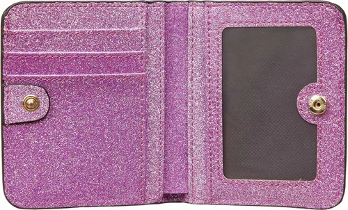 Miniatura 4 de Gostwo - Cartera compacta de piel genuina de lujo para mujer con bloqueo de RFID y ventana de identificación