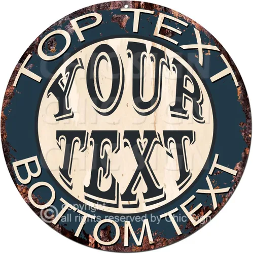 Miniatura 10 de ANY NAME'S YOUR TEXT - Tazas de posavasos personalizadas con letrero elegante, estilo rústico, desgastado, vintage, retro, cocina, bar, pub, Maroon