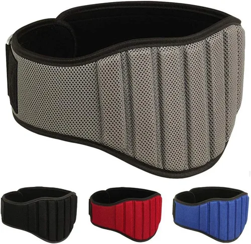 Miniatura 7 de MRX - Cinturones de levantamiento de pesas para hombres, entrenamiento de fitness, gimnasio, soporte de espalda, cinturón de levantamiento de pesas