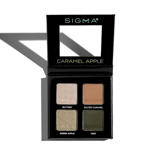 Miniatura 10 de Paleta de sombra de ojos Quad de Sigma Beauty – Sombra de ojos para maquillaje Quad con una fórmula mantecosa suave y tonos acumulables y mezclables
