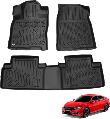 Miniatura 24 de Alfombrillas para todas las estaciones para Chevrolet Equinox 2018-2023 y GMC Terrain/Terrain Denali, alfombrillas para Chevrolet Equinox, juego