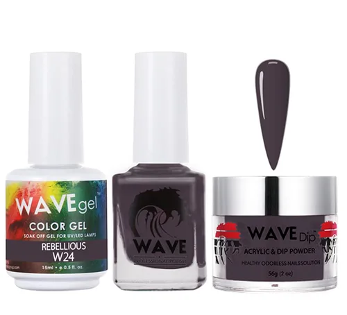 Miniatura 127 de WAVEGEL - Juego de gel de remojo, laca de uñas y polvo acrílico a juego - Colección Simplicity - #P109 Blizzard
