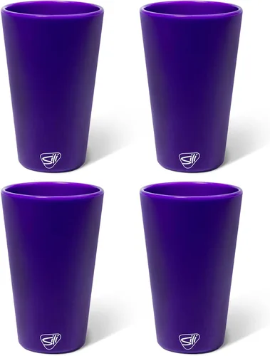 Miniatura 22 de Silipint Vaso de pinta de silicona de 16 oz – Vaso reutilizable irrompible sin BPA de silicona – Apto para lavavajillas, microondas y congelador