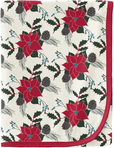 Miniatura 7 de KicKee - Manta para envolver con estampado, suave y sedosa, manta de seguridad, tamaño 40 x 29 pulgadas (gnomos rosa bebé, talla única)