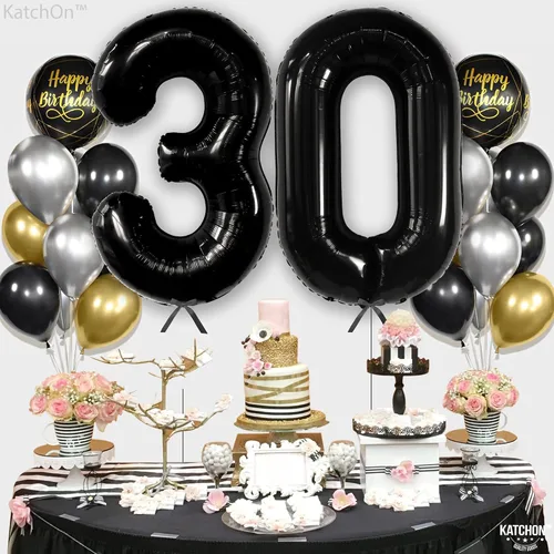 Miniatura 93 de KatchOn, Globo grande azul número 2 de 40 pulgadas Decoraciones de cumpleaños de Baby Shark para niño de 2 años Globo azul número 2 Globo