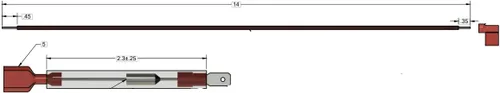 Miniatura 5 de Repuesto para Atwood 93866 (paquete de 4) Kit de corte térmico para calentador de agua RV