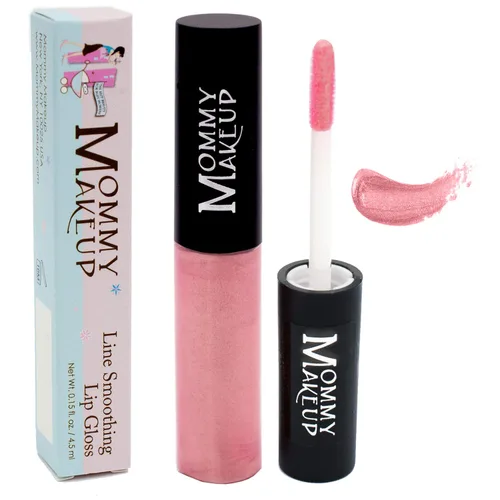 Miniatura 9 de Mommy Makeup Line Smoothing Lip Gloss con algas marrones y algas doradas, brillante, hidratante, alto brillo, sin parabenos en Spumante