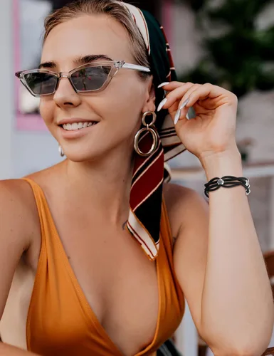 Miniatura 6 de TOYOUTHS Pulsera bohemia compatible con Apple Watch Band de 1.65, 1.57, 1.57 y 1.49 pulgadas para mujer, correa trenzada y elástica