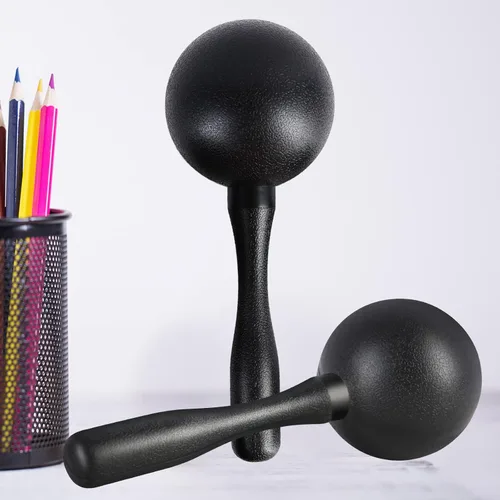 Miniatura 5 de EASTROCK Maracas, sonajeros y martillos de arena de ABS, percusión de mano, sonajeros para adultos, gran instrumento de percusión para actuación