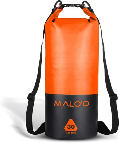 Miniatura 13 de Malo’o Mochila de Bolsillo de 30L de Alta Resistencia 100% Impermeable con Tapa Enrollable – Mantiene el Equipo Seco para Pesca, Rafting, Kayak