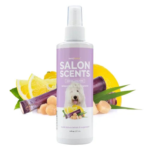 Miniatura 17 de Bark2Basics Salon Scents Colonia de aseo para mascotas, 8 onzas, perfume natural de grado profesional para perros y gatos, larga duración