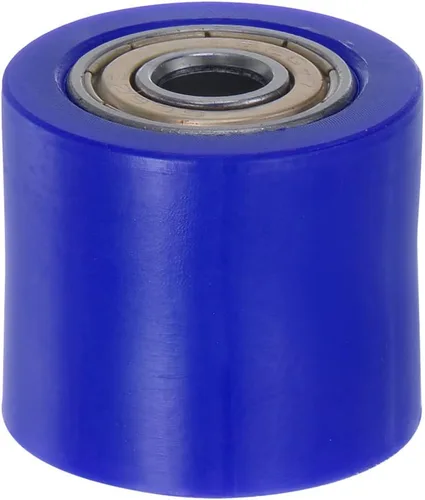 Miniatura 10 de HARFINGTON Tensor de polea de rodillo de cadena de 0.394 pulgadas (0.394 in), tipo cilindro de nailon, deslizador de rueda guía para Verde