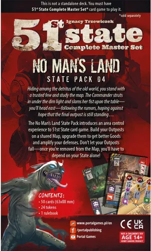 Miniatura 3 de 51st State No Mans Land by Portal Games, juego de mesa de estrategia