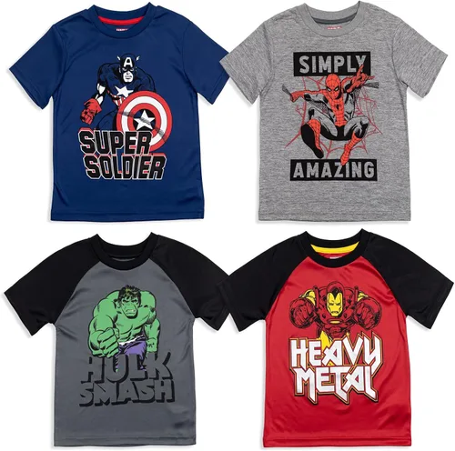 Miniatura 6 de Marvel 4 Pack T-Shirts