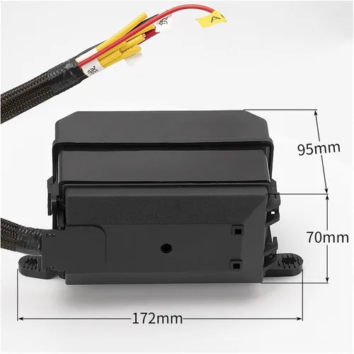 Miniatura 5 de 12 vías 12V Fusible Realy Box Car Metallic Pins Universal 6 Way Relay y 6 ranuras ATO/ATC Blade Fuse Holder con control inalámbrico