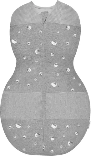 Miniatura 6 de Happiest Baby Sleepea - Manta de 5 segundos, 100 % algodón orgánico, diseñada por médicos que promueve el desarrollo saludable de la cadera, paquete