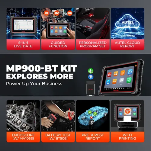 Miniatura 6 de Autel MaxiPRO MP900-BT KIT Escáner: 2026 Igual que MS906 Pro MS906 MAX MK908 con C0ding OE, 3000+ pruebas, 40+ servicio, más de 150 marcas, hasta