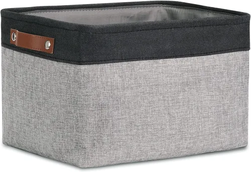 Miniatura 60 de DULLEMELO Cesta de almacenamiento pequeña, cesta de papel higiénico, contenedor de almacenamiento estrecho para baño, cesta de baño para organizar