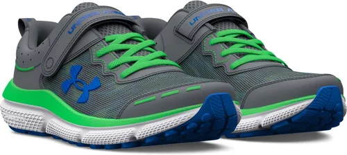 Miniatura 4 de Under Armour Tenis de correr unisex para niños preescolares Assert 10 con cierre alternativo