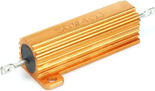 Miniatura 3 de RX24 50 W 4 Ohm Resistor Caja de aluminio Wirewound chasis montado -4pcs